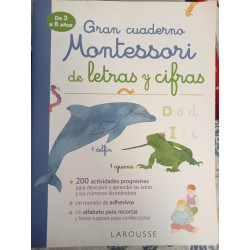 Montessori de letras y cifras