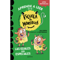 APRENDE A LEER ESCUELA MONSTRUOS 3 LAS IGUALES SON ESPECIAL