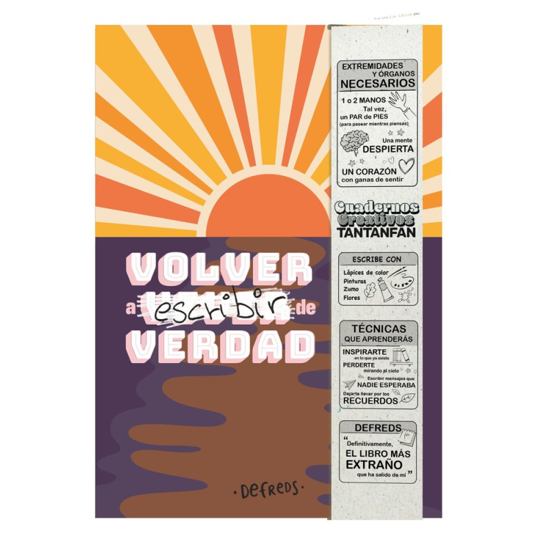 CUADERNO CREATIVO - VOLVER A ESCRIBIR DE VERDAD