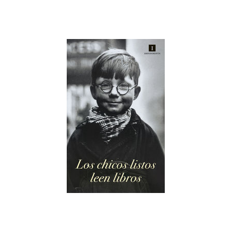 CARTEL LOS CHICOS LISTOS LEEN LIBROS