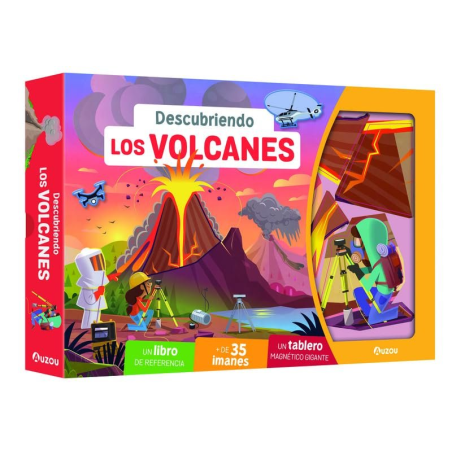 DESCUBRIENDO LOS VOLCANES. TABLERO MAGNETICO