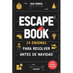 SCAPE BOOK 24 ENIGMAS PARA RESOLVER ANTES DE NAVIDAD