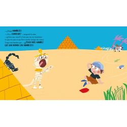 UNA MOMIA MUY HAMBRIENTA