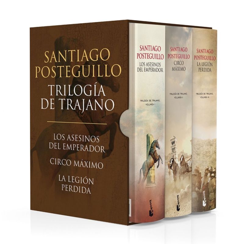 TRILOGIA ESTUCHE TRAJANO (ED. BOLSILLO)