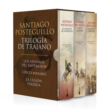TRILOGIA ESTUCHE TRAJANO (ED. BOLSILLO)