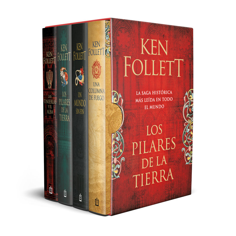 ESTUCHE SAGA LOS PILARES DE LA TIERRA