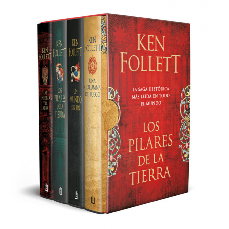 ESTUCHE SAGA LOS PILARES DE LA TIERRA