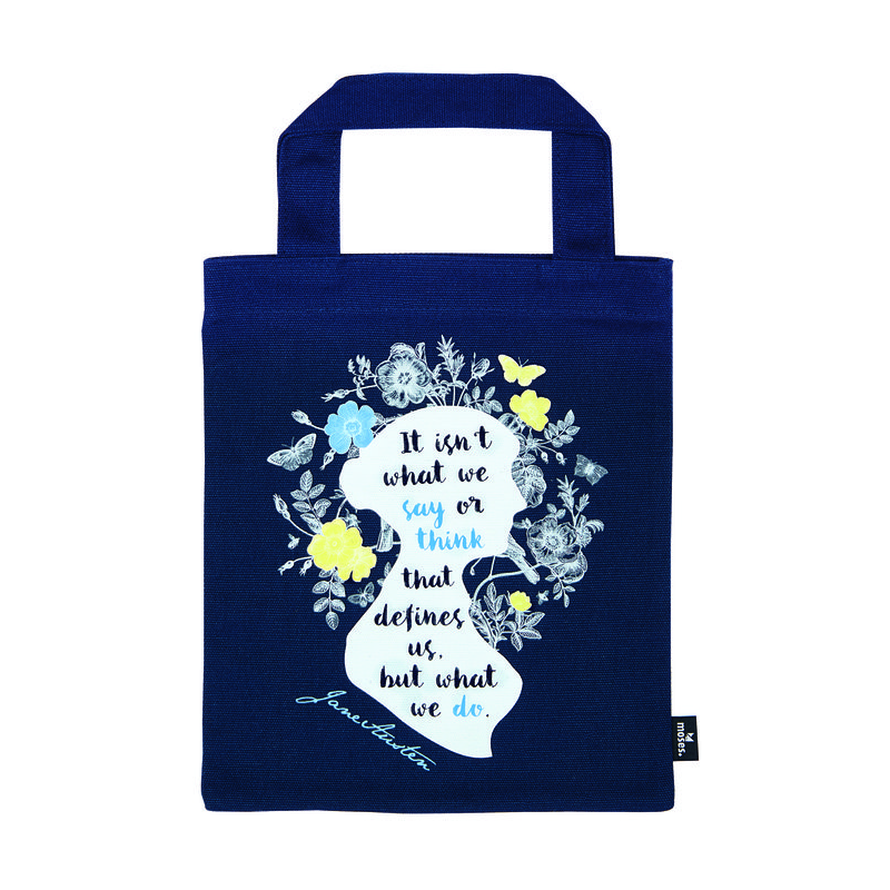 BOLSA DE TELA PARA LIBROS JANE AUSTEN