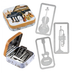 SET 12 CLIPS INSTRUMENTOS MUSICALES