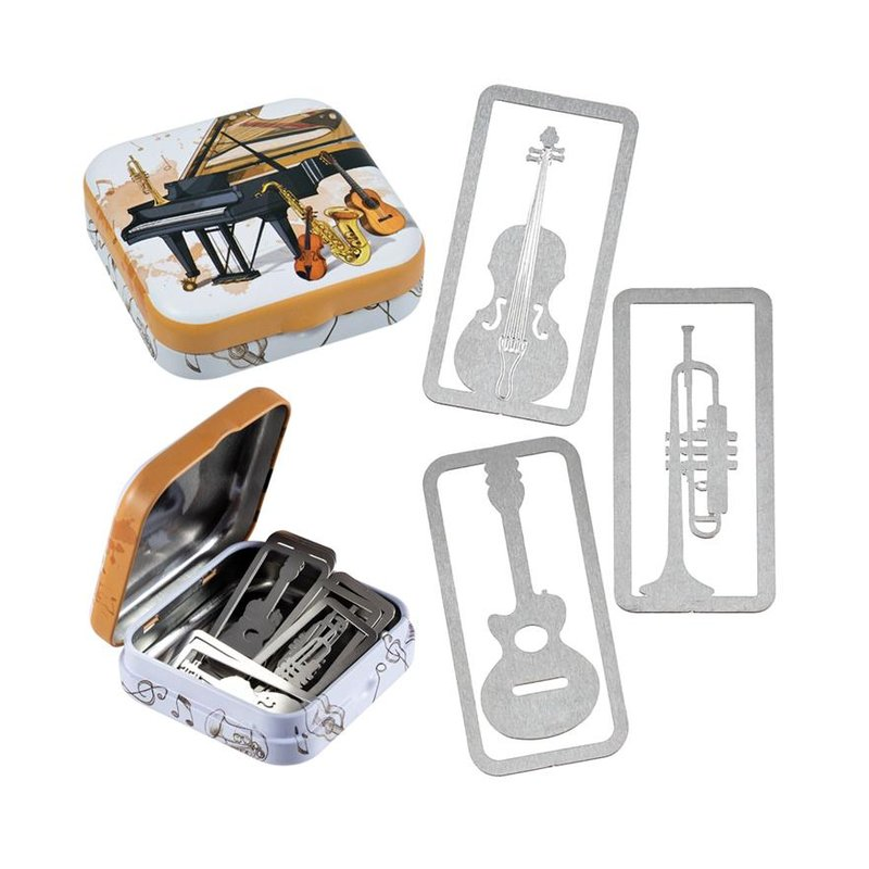 SET 12 CLIPS INSTRUMENTOS MUSICALES