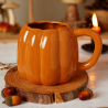 TAZA CALABAZA NARANJA