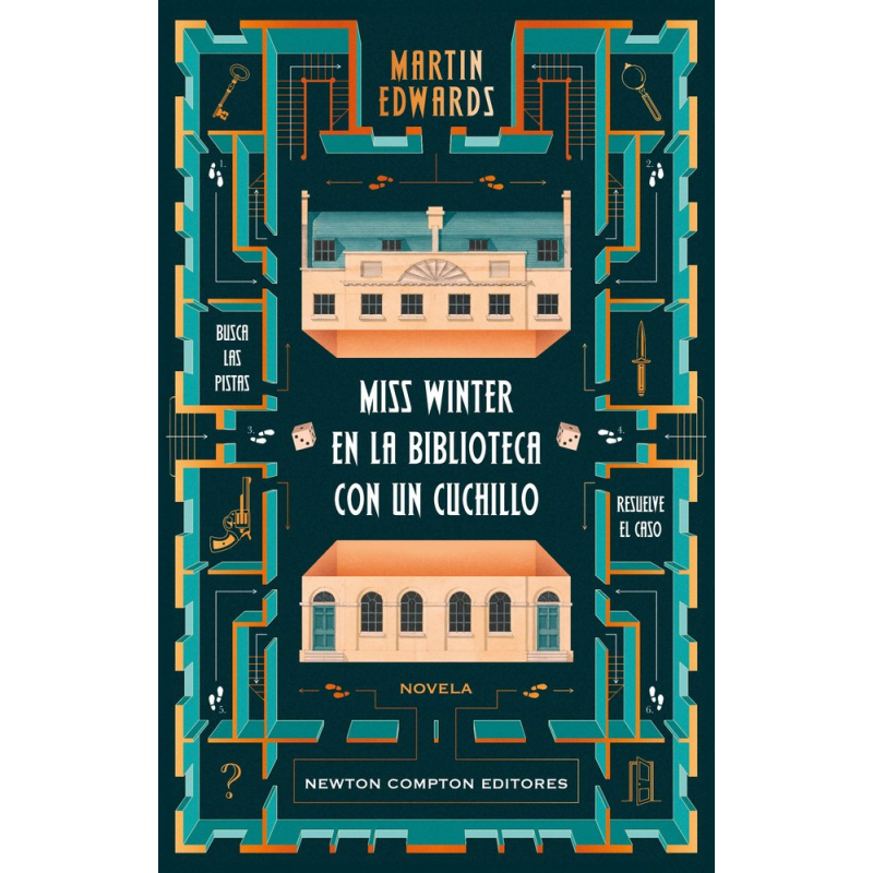 MISS WINTER EN LA BIBLIOTECA CON UN CUCHILLO